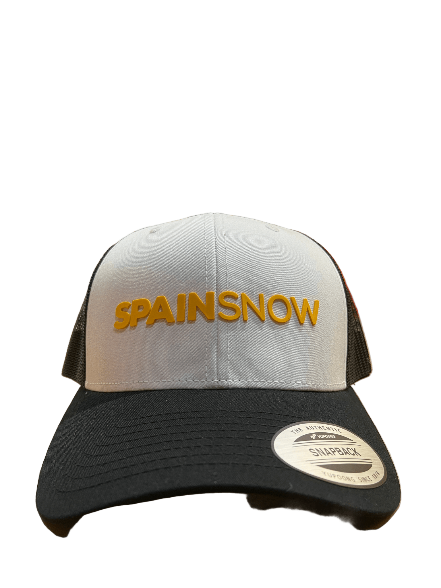 SpainSnow Gorra Blanco/Amarillo Lines Snow Boutique