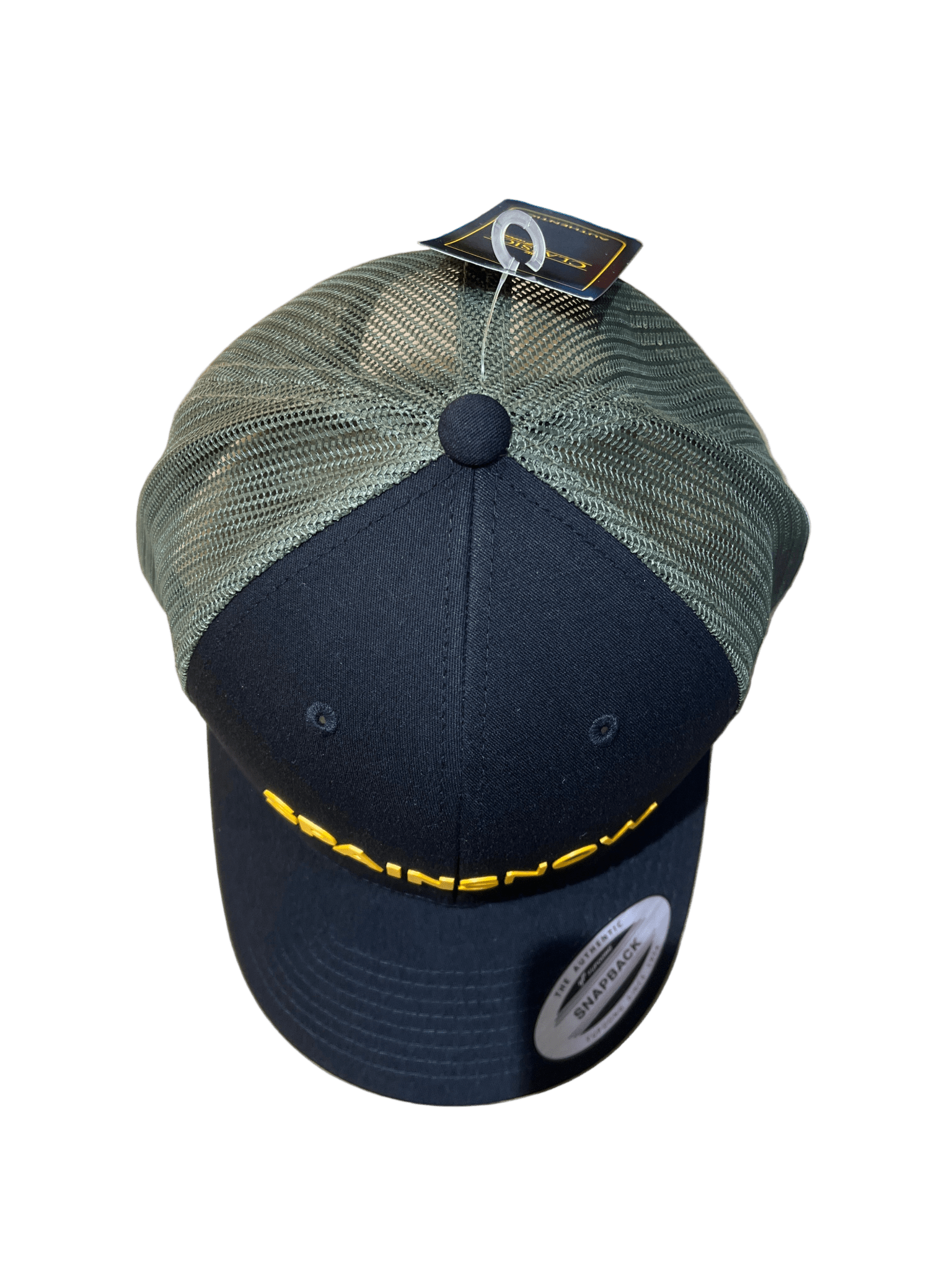 SpainSnow Gorra Negro/Amarillo Lines Snow Boutique