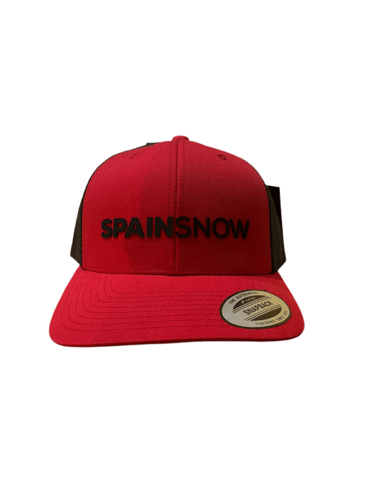 SpainSnow Gorra Rojo/Negro Lines Snow Boutique