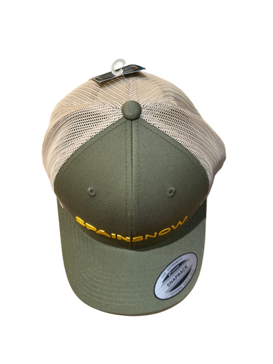 SpainSnow Gorra Verde/Amarillo Lines Snow Boutique