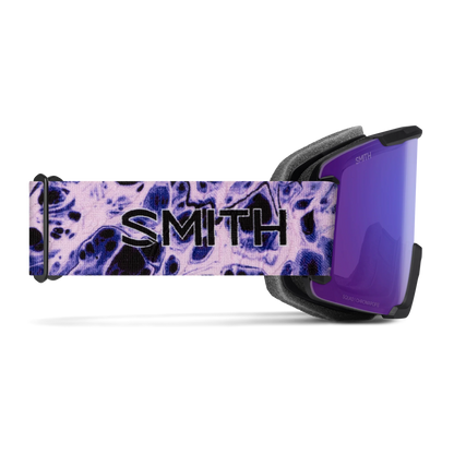 SMITH Squad Black Flex Plasma Chromapop Everyday Violet Mirror/Storm Blue Sensor Mirror
