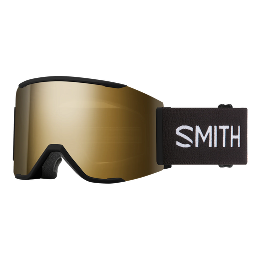 SMITH Squad Mag Black Chromapop Sun Black Gold Mirror/ Storm Blue Sensor Mirror