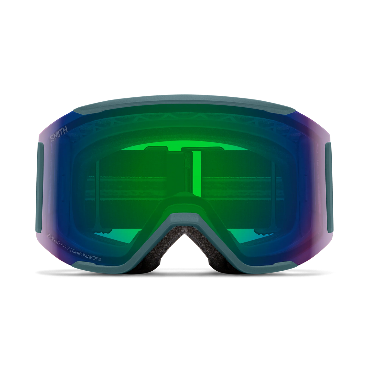 SMITH Squad Mag Cenote Chromapop Everyday Green Mirror/ Storm Blue Sensor Mirror