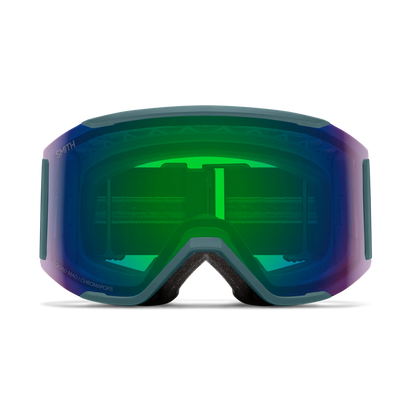 SMITH Squad Mag Cenote Chromapop Everyday Green Mirror/ Storm Blue Sensor Mirror