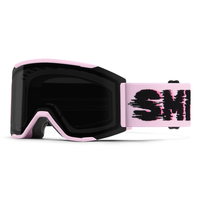 SMITH Squad Mag Pink Frost Flex Glitch Chromapop Sun Black/ Storm Blue Sensor Mirror
