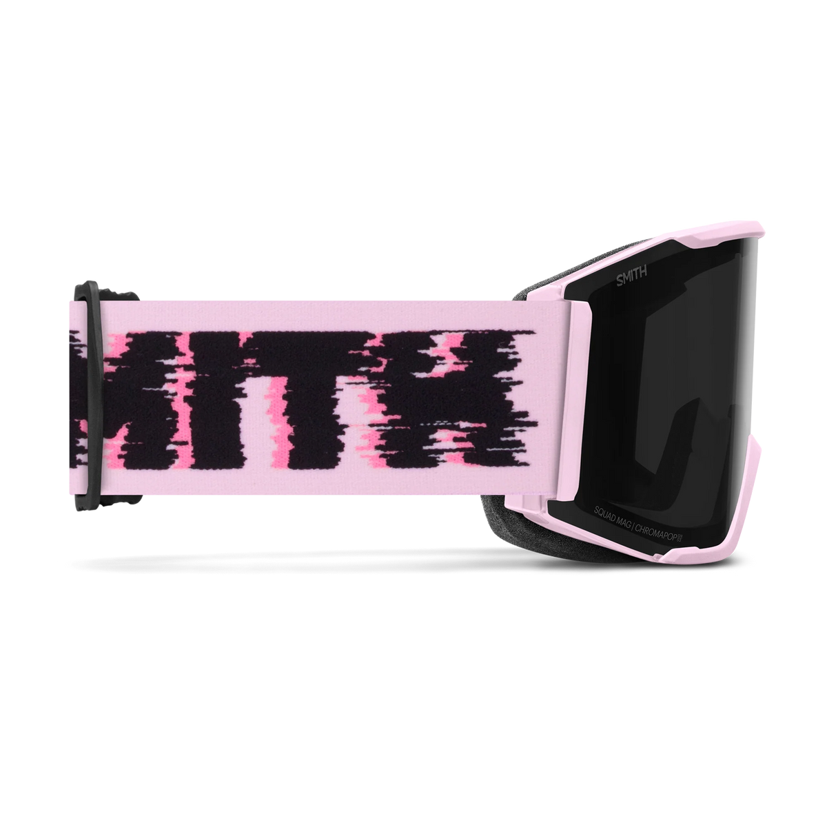 SMITH Squad Mag Pink Frost Flex Glitch Chromapop Sun Black/ Storm Blue Sensor Mirror