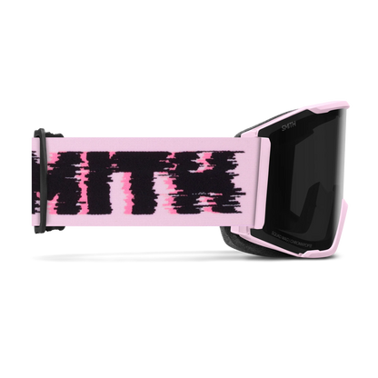 SMITH Squad Mag Pink Frost Flex Glitch Chromapop Sun Black/ Storm Blue Sensor Mirror