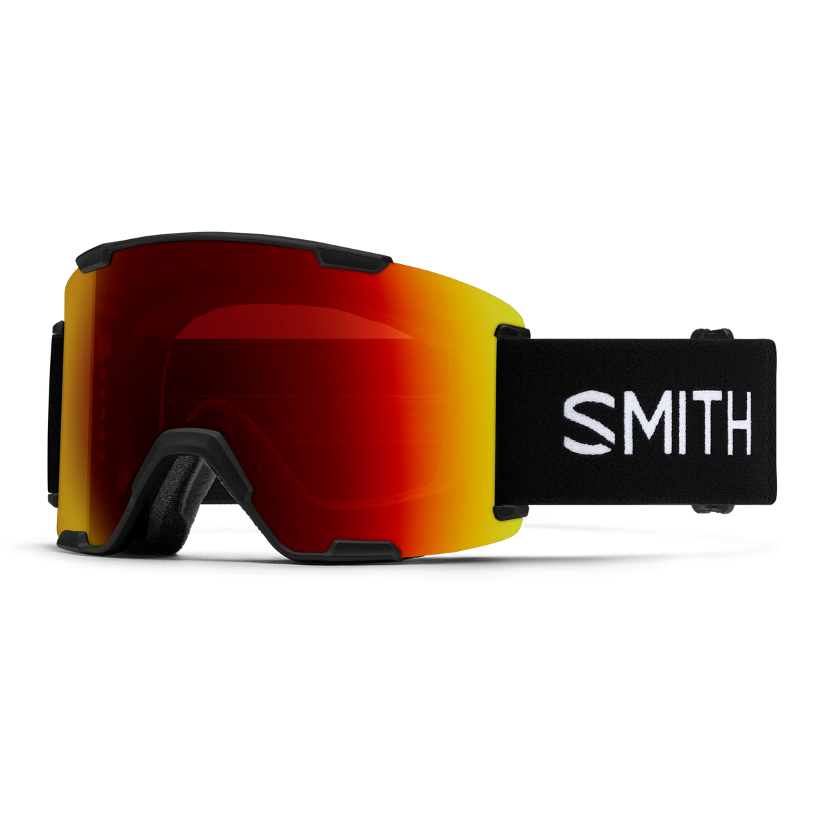 SMITH Stash XL Black Chromapop Everyday Red Mirror/Storm Yellow Flash