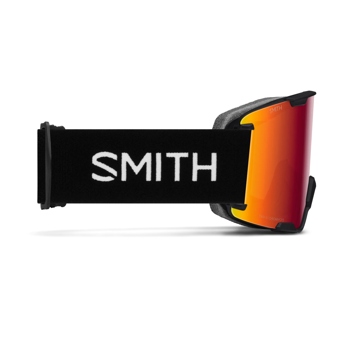 SMITH Stash XL Black Chromapop Everyday Red Mirror/Storm Yellow Flash