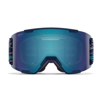 SMITH Stash XL Midnight Snow Chromapop Everyday Blue Mirror/Storm Blue Sensor Mirror