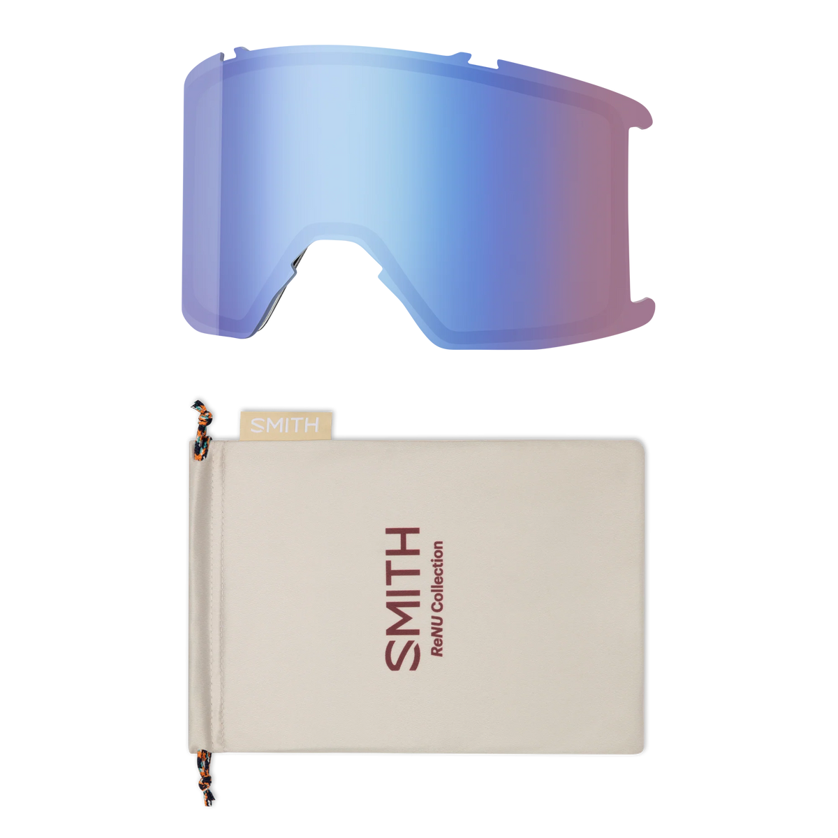 SMITH Stash XL Raw HTGT Undyed Chromapop Everyday Blue Mirror/Storm Blue Sensor Mirror