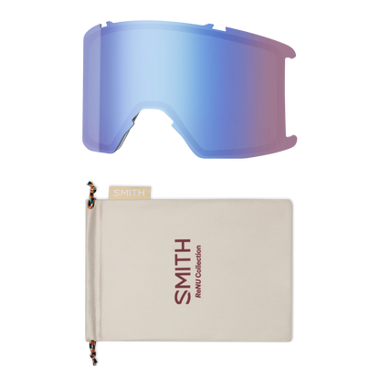 SMITH Stash XL Raw HTGT Undyed Chromapop Everyday Blue Mirror/Storm Blue Sensor Mirror