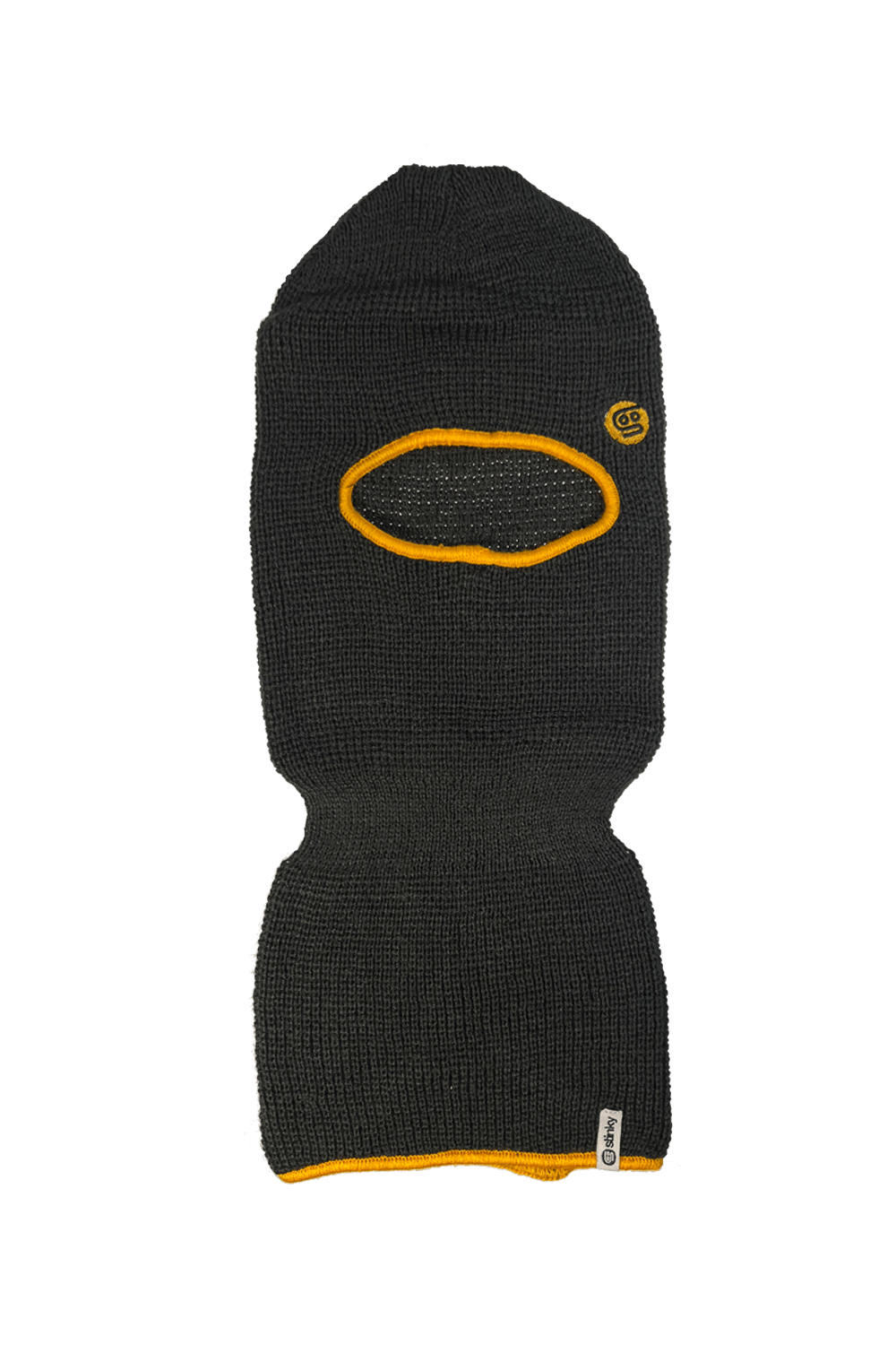 STINKY Balaclava Brown Orange Lines Snow Boutique