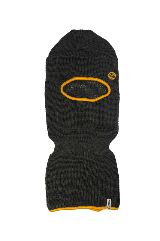 STINKY Balaclava Brown Orange Lines Snow Boutique