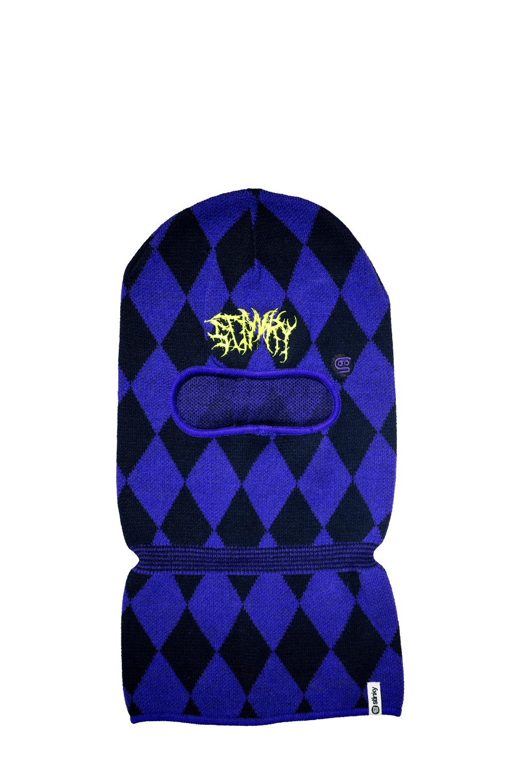 STINKY Sinner Balaclava Purple Lines Snow Boutique