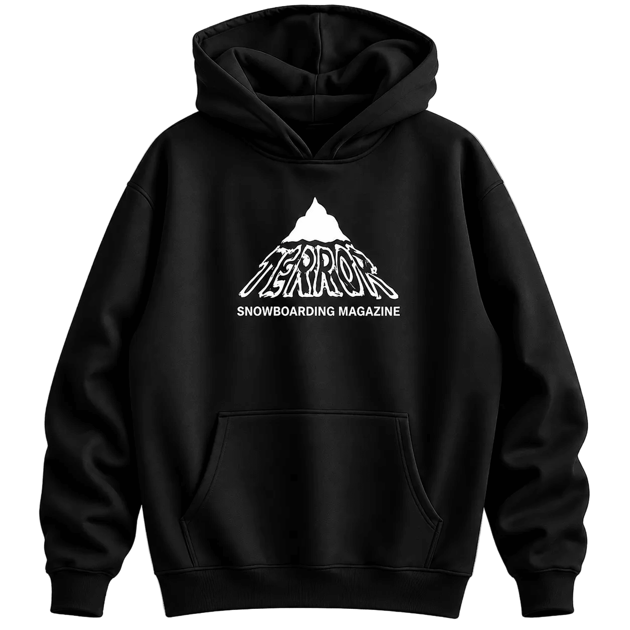TERROR Hoodie Black - Lines Snow Boutique