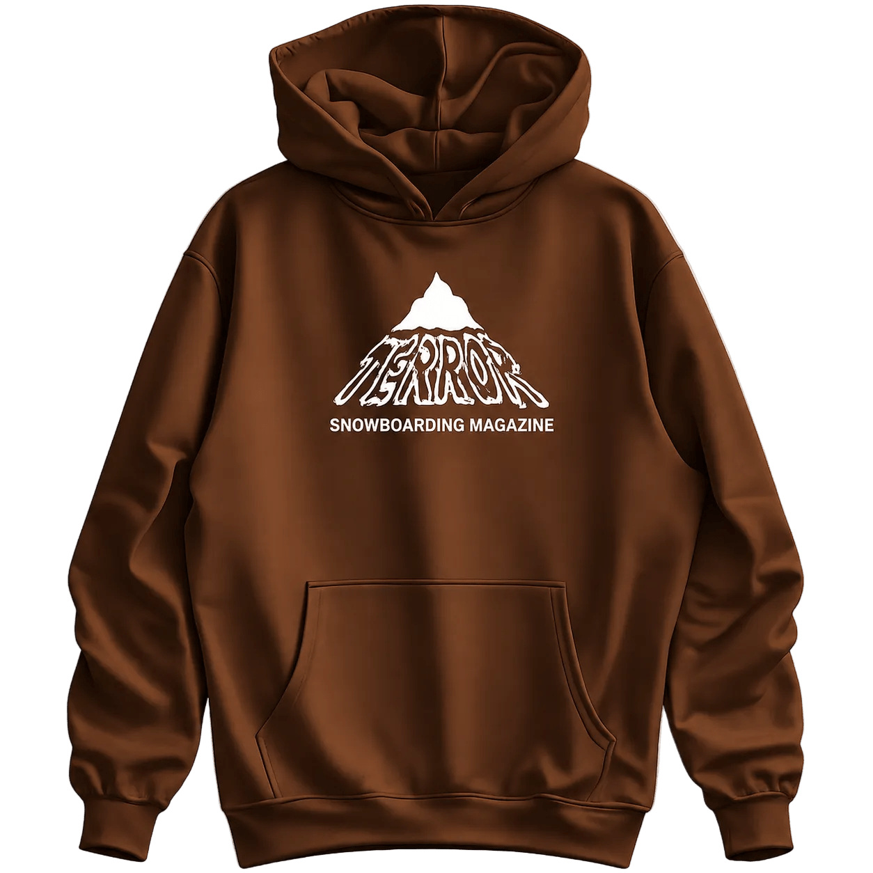 TERROR Hoodie Coffee - Lines Snow Boutique