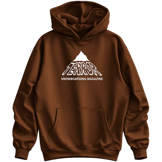 TERROR Hoodie Coffee - Lines Snow Boutique