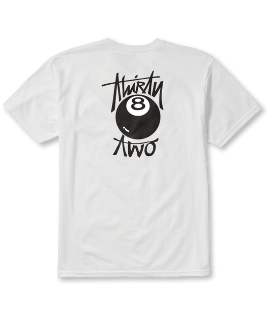 THIRTYTWO 32 Art Tee White - Lines Snow Boutique