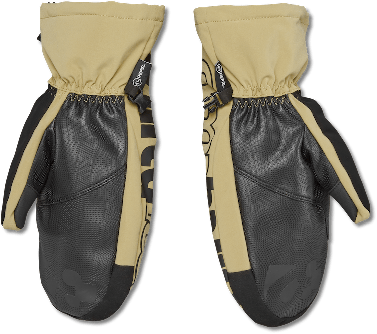 THIRTYTWO Corp Mitt Beige Lines Snow Boutique