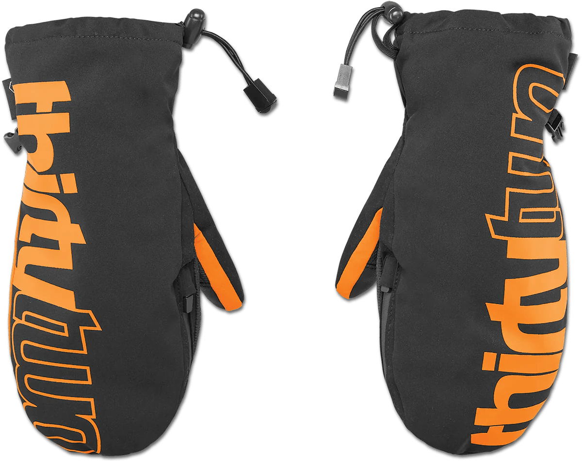 THIRTYTWO Corp Mitt Black/Orange Lines Snow Boutique