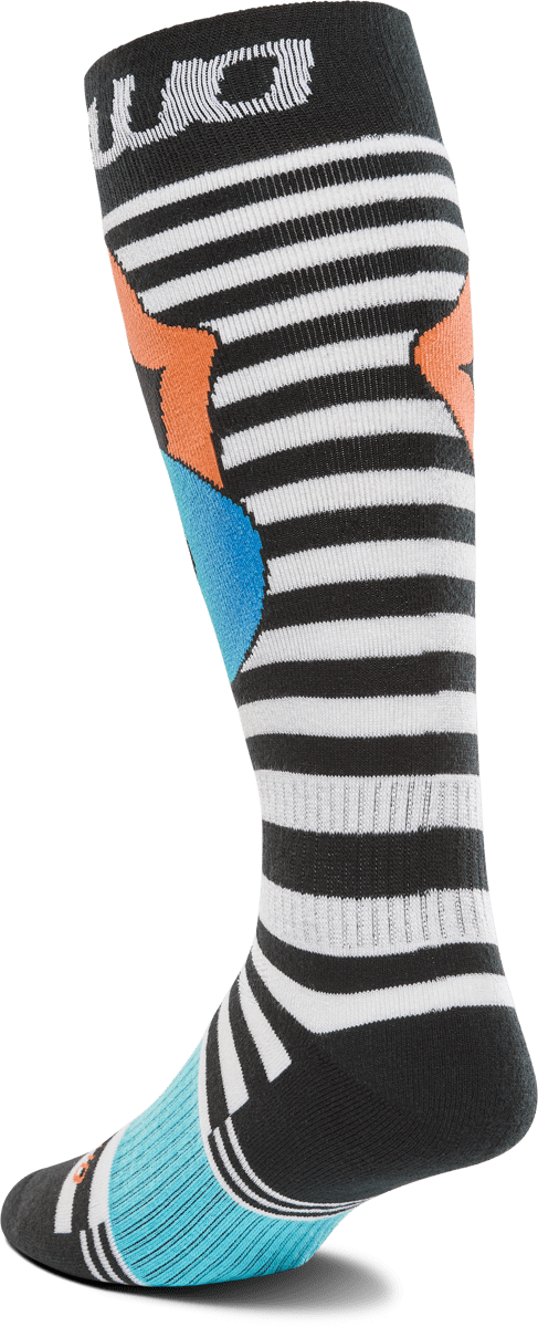 THIRTYTWO Double Sock Black/Orange Lines Snow Boutique