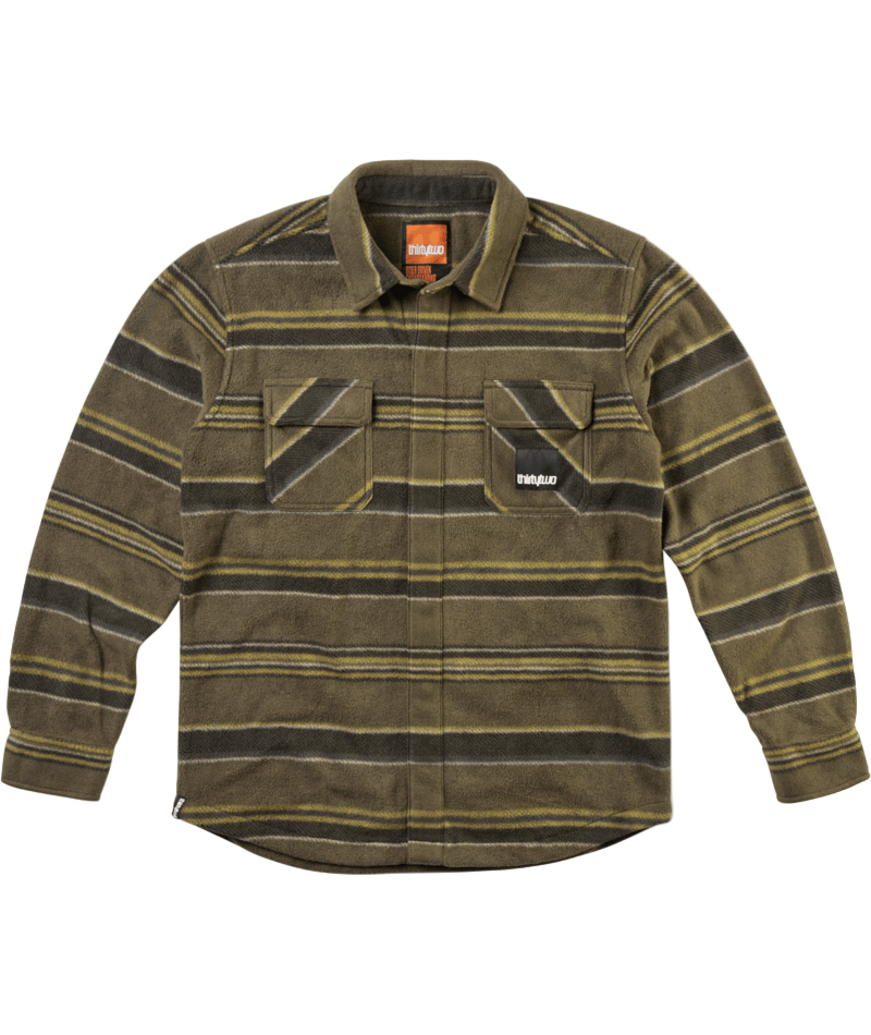 THIRTYTWO Hoodie Rest Stop Shirt Tobacco Lines Snow Boutique