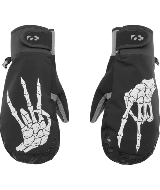 THIRTYTWO Mts Gateway Mitt Charcoal Lines Snow Boutique