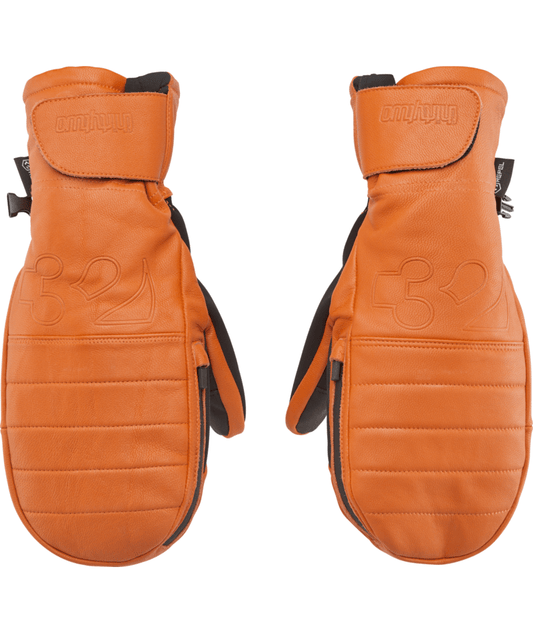 THIRTYTWO Outpost Mitt Black/Orange Lines Snow Boutique