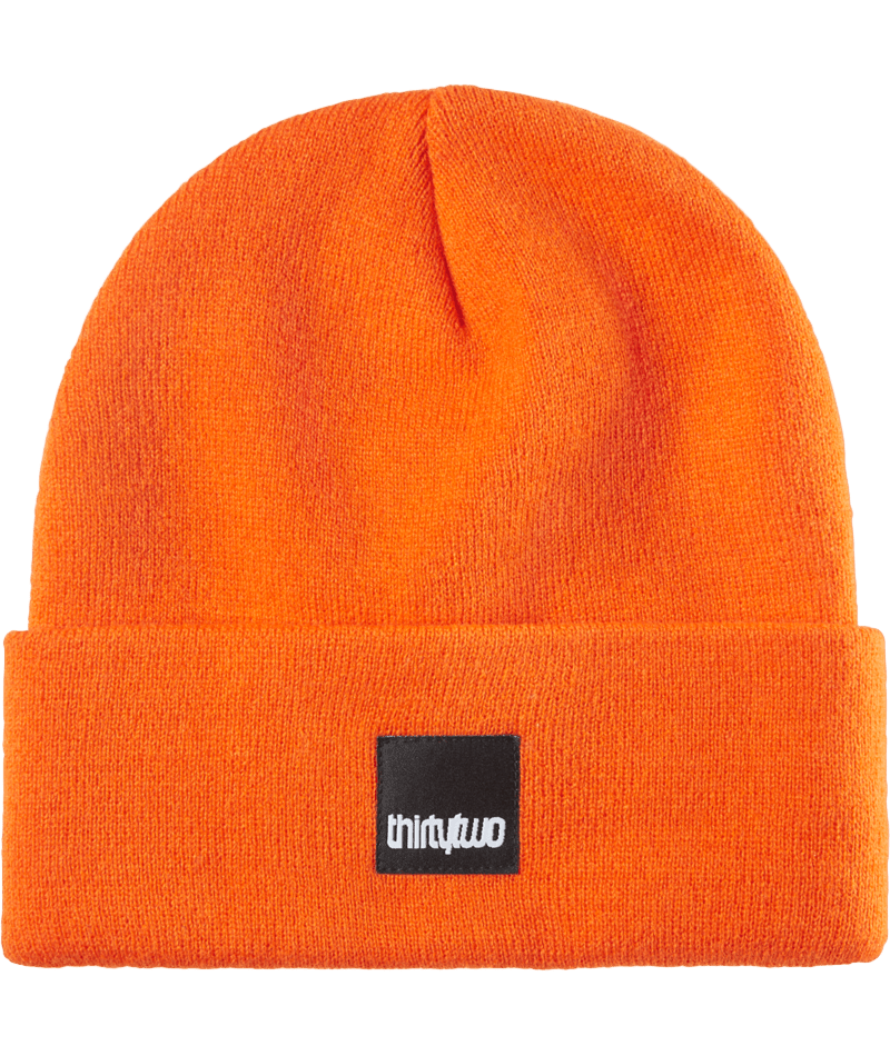 THIRTYTWO Patch Beanie Orange Lines Snow Boutique