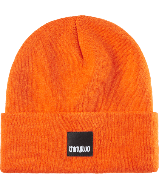 THIRTYTWO Patch Beanie Orange Lines Snow Boutique