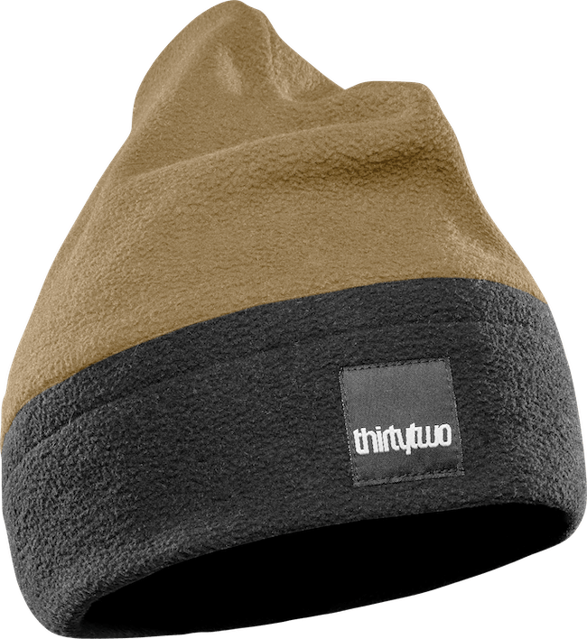 THIRTYTWO Rest Stop Beanie Khaki Lines Snow Boutique