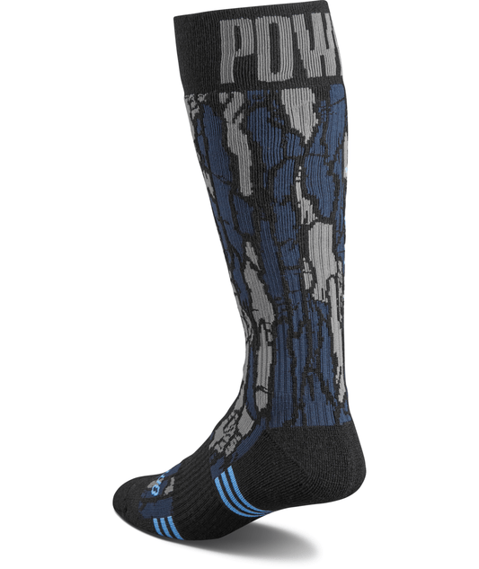 THIRTYTWO Signature Merino Sock Black/Blue Lines Snow Boutique