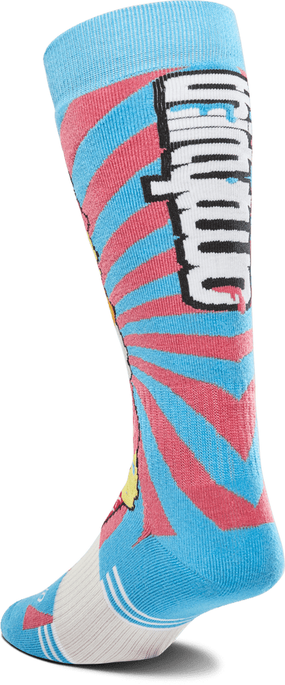 THIRTYTWO W Double Sock Aqua Lines Snow Boutique