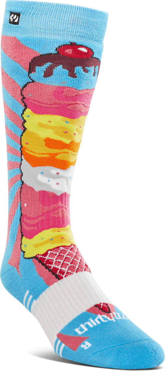 THIRTYTWO W Double Sock Aqua Lines Snow Boutique