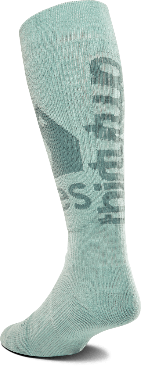 THIRTYTWO W JONES Merino Sock Light Blue Lines Snow Boutique