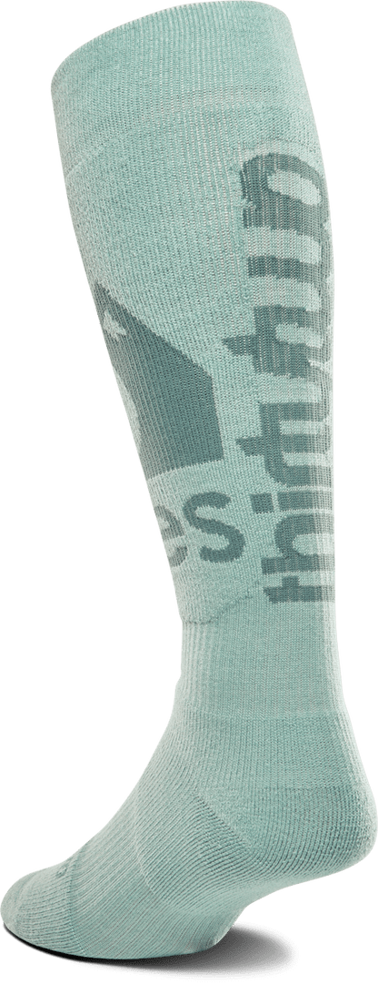 THIRTYTWO W JONES Merino Sock Light Blue Lines Snow Boutique