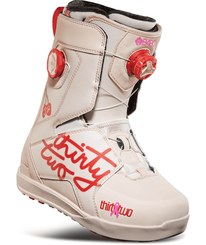 THIRTYTWO W's Lashed Double BOA B4Bc Pink Lines Snow Boutique