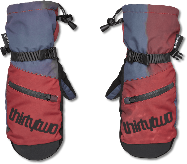 THIRTYTWO Youth Corp Mitt Granate Lines Snow Boutique