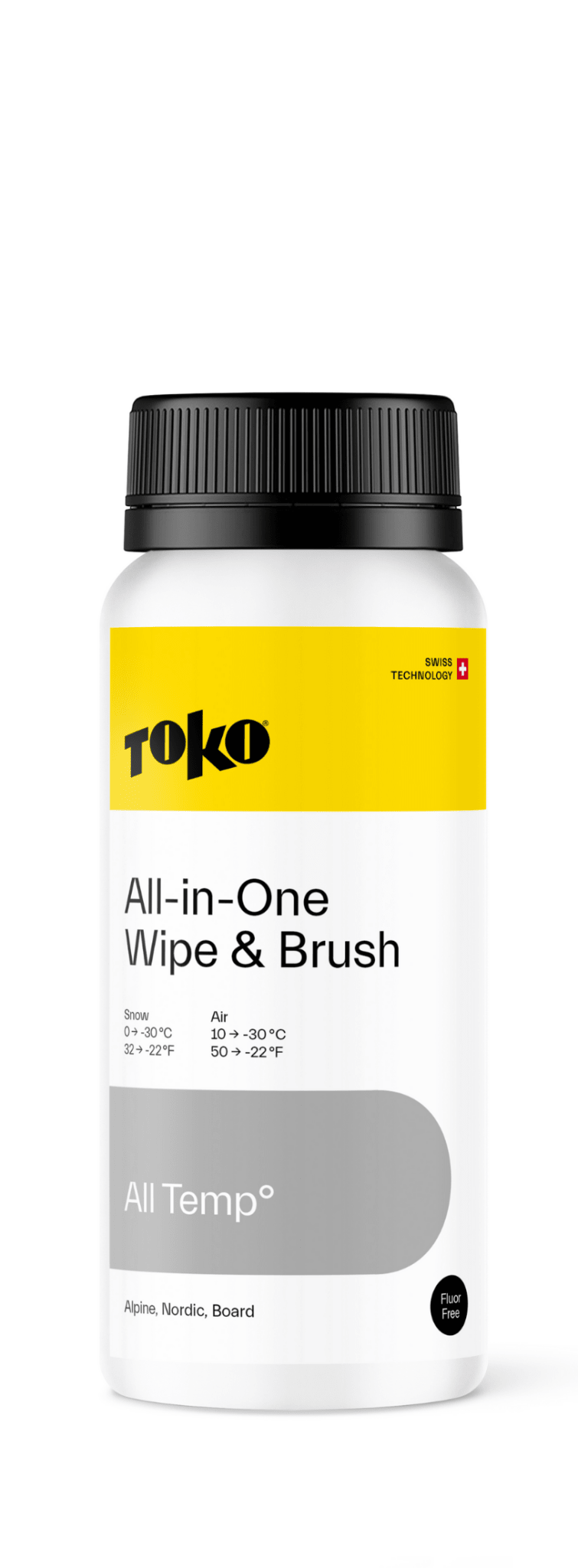 TOKO All-In-One Wipe And Bursh 250ml Lines Snow Boutique