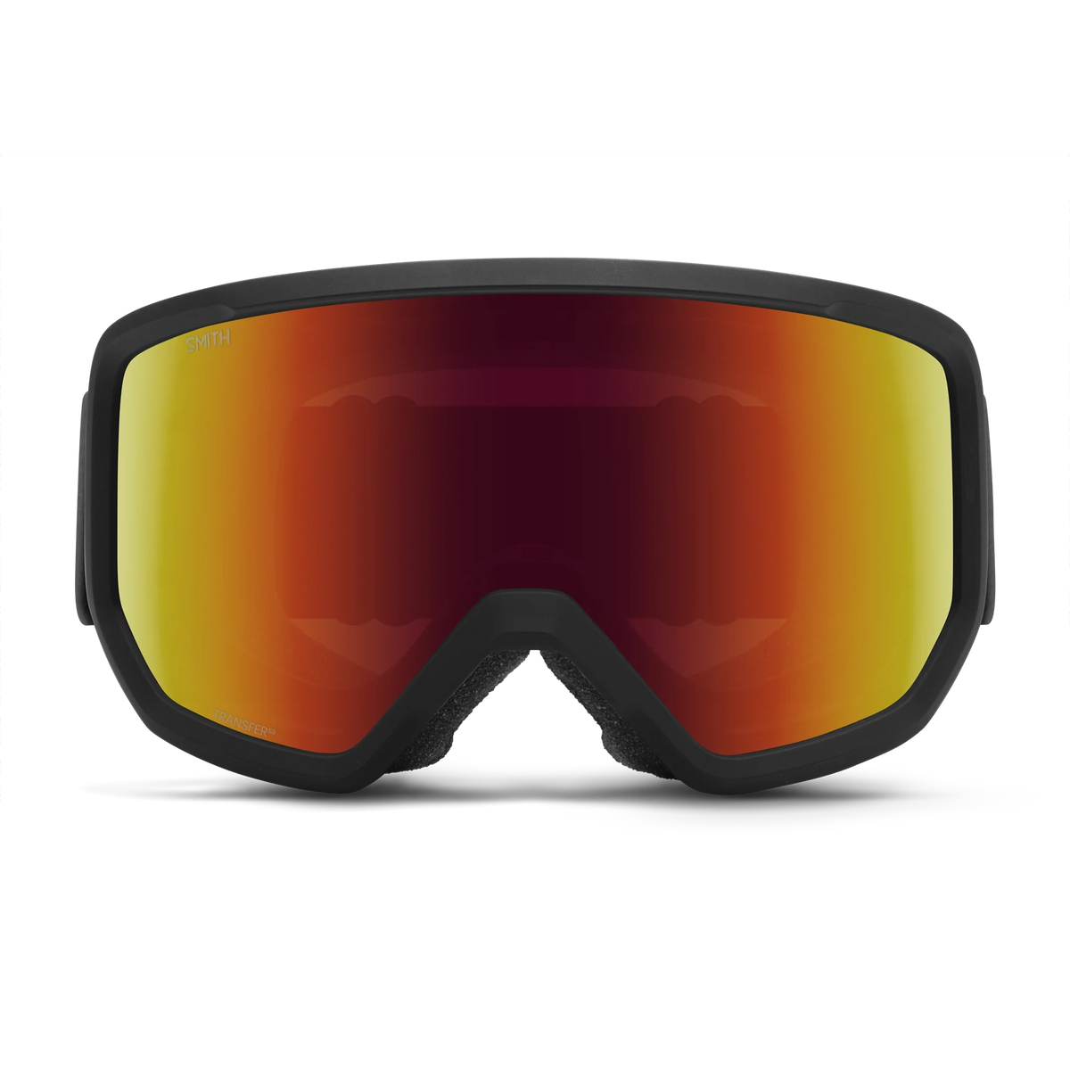 SMITH Transfer Black Red Sol-X Mirror Antifog