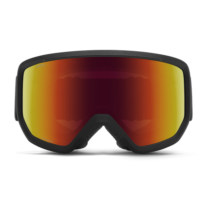 SMITH Transfer Black Red Sol-X Mirror Antifog