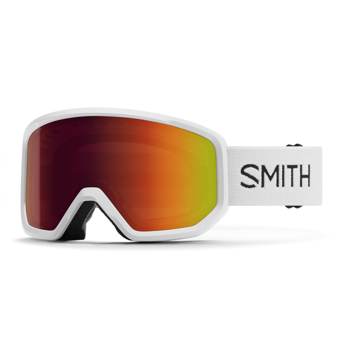 SMITH Transfer White Red Solx Mirror Antifog
