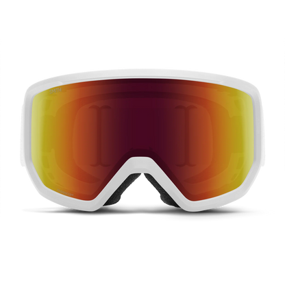 SMITH Transfer White Red Solx Mirror Antifog