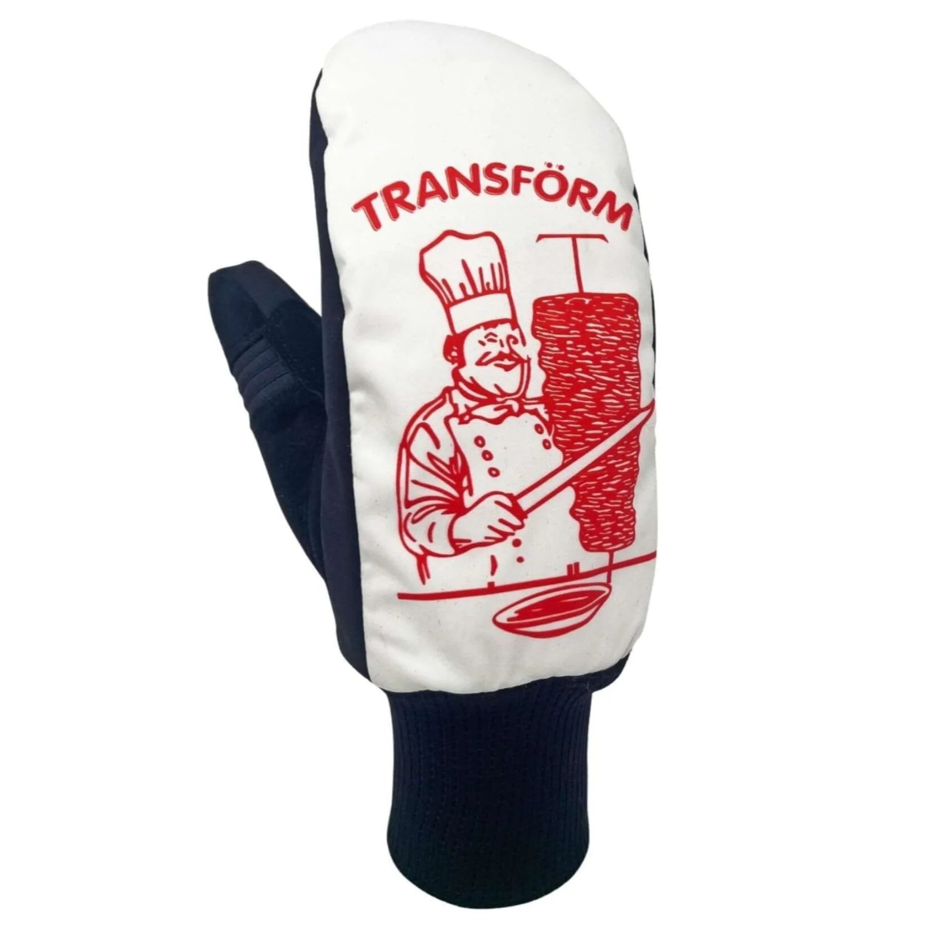 TRANSFORM The KO Mitt x Kebab White Lines Snow Boutique