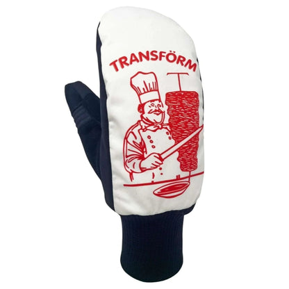 TRANSFORM The KO Mitt x Kebab White Lines Snow Boutique