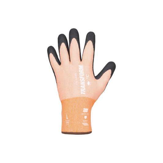 TRANSFORM The Workwear Glove Orange Lines Snow Boutique