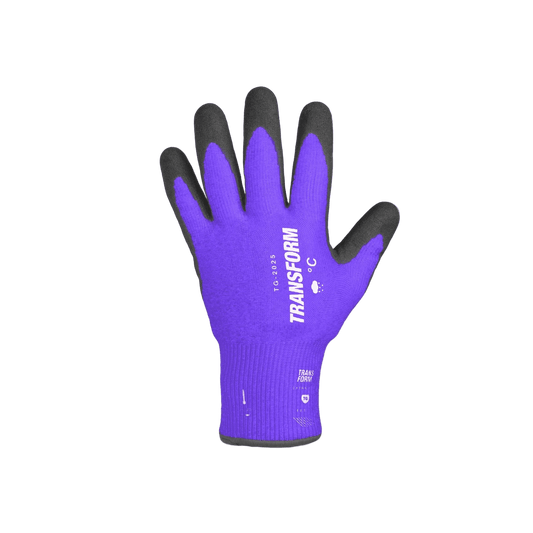 TRANSFORM The Workwear Glove Purple Lines Snow Boutique