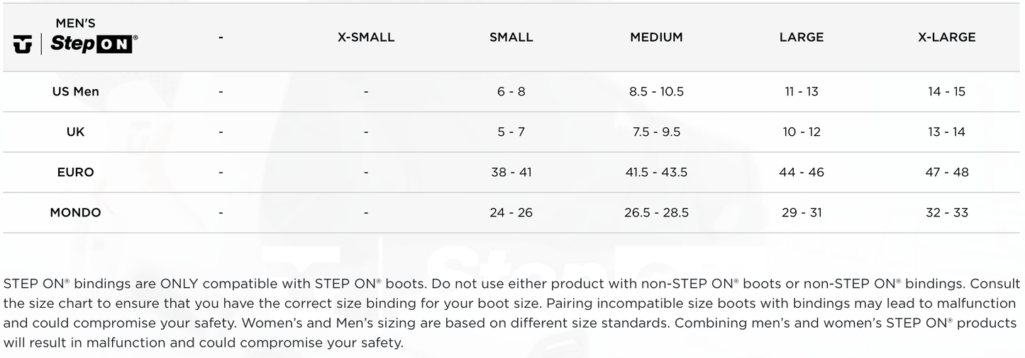 UNION Atlas Step On Orange Lines Snow Boutique