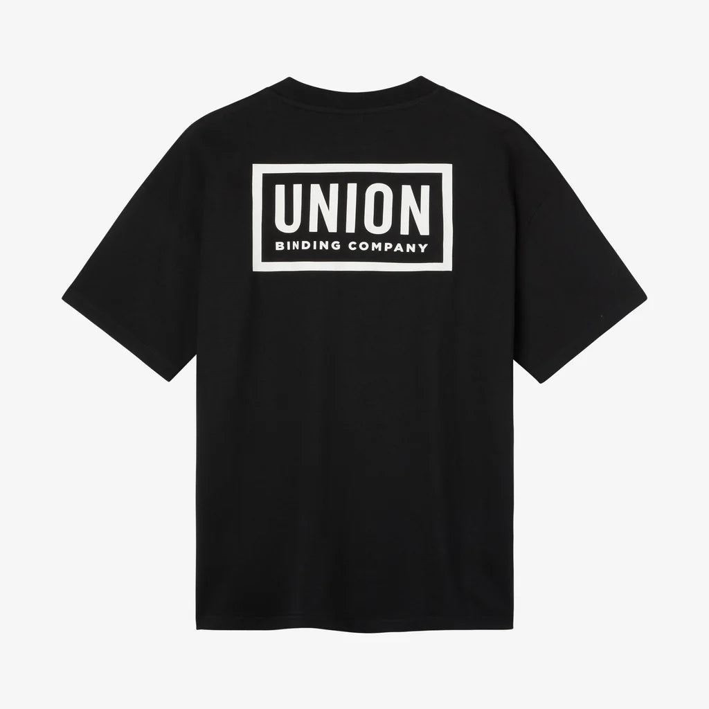 UNION Logo Cotton Tee Black Lines Snow Boutique